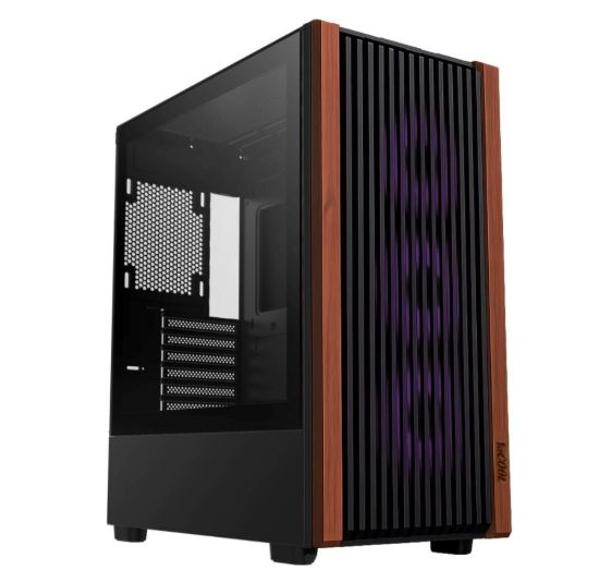 Obrázek 1stCOOL skříň G6 Noble, Mid Tower, ATX, AU, Průhledná Bočnice, Černá