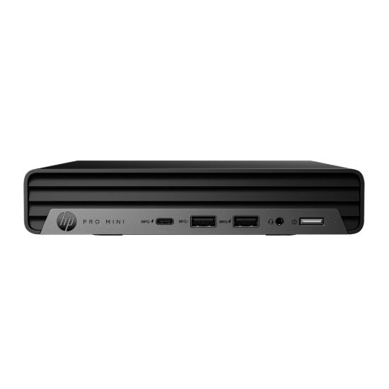Obrázek HP PC Pro Mini 400G9 i3-14100T,1x8GB,512GB M.2 NVMe,Intel HD 2xDP+HDMI,WiFi 6E+BT, usb kl. myš, 90W, Win11Pro, 3y onsite