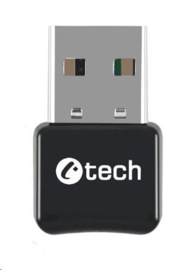 Obrázek C- TECH Bluetooth adaptér BTD- 01, v 5.0, USB mini dongle