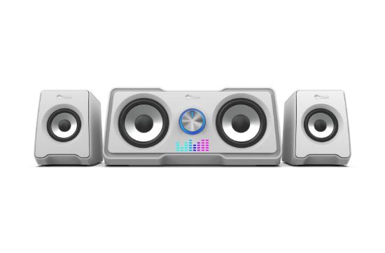 Obrázek C- TECH reproduktory SPK- 16, 2.2, RGB, bílá