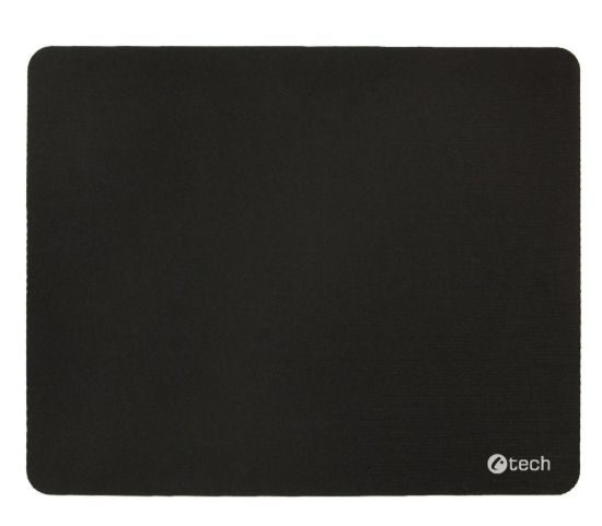 Obrázek C- TECH Podložka pod myš MP- 03BK, textilní, 220x180mm, černá