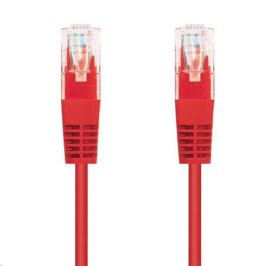 Obrázek C- TECH kabel patchcord Cat5e, UTP, červený, 5m