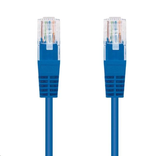 Obrázek C- TECH kabel patchcord Cat5e, UTP, modrý, 5m