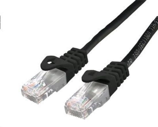 Obrázek C- TECH kabel patchcord Cat6, UTP, černý, 2m