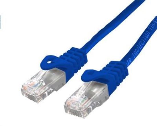 Obrázek C- TECH kabel patchcord Cat6, UTP, modrý, 0, 25m