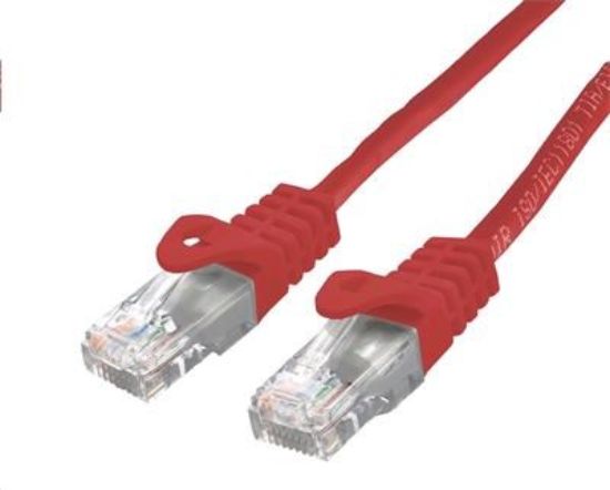 Obrázek C- TECH kabel patchcord Cat6, UTP, červený, 0, 25m