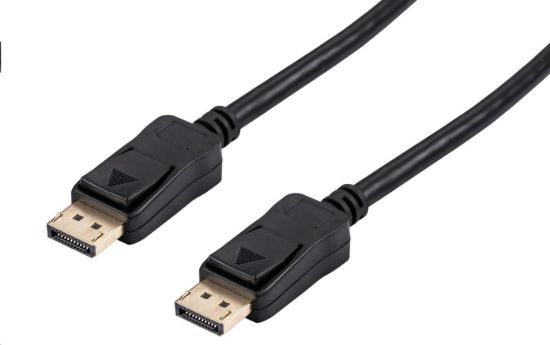 Obrázek C- TECH kabel DisplayPort 1.4, 8k@60Hz, M/ M, 2m