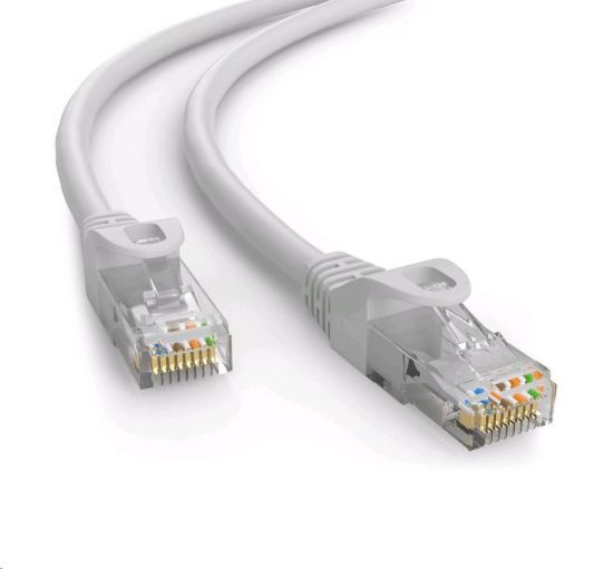 Obrázek C- TECH kabel patchcord Cat6e, UTP, šedý, 3m