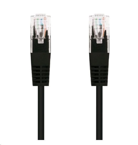 Obrázek C- TECH kabel patchcord Cat5e, UTP, černý, 0, 25m