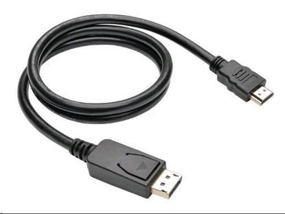Obrázek C- TECH kabel DisplayPort/ HDMI, 2m, černý