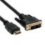 Obrázek C- TECH kabel HDMI- DVI, M/ M, 1, 8m