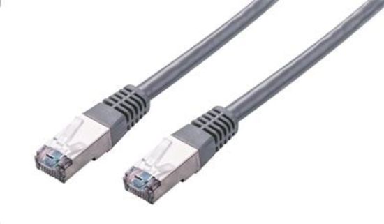 Obrázek C- TECH kabel patchcord Cat5e, FTP, šedý, 10m