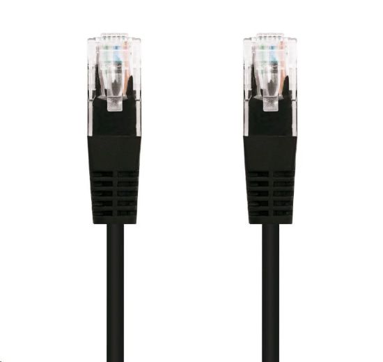 Obrázek C- TECH kabel patchcord Cat5e, UTP, černá, 2m