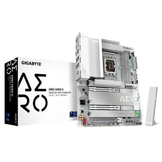 Obrázek GIGABYTE MB Sc LGA1851 Z890 AERO G, Intel Z890, 4xDDR5, 2xHDMI, 1xThunderbolt, WiFi