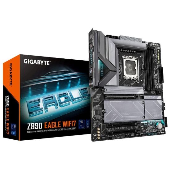 Obrázek GIGABYTE MB Sc LGA1851 Z890 EAGLE WIFI7, Intel Z890, 4xDDR5, 1xDP, 1xThunderbolt, WiFi
