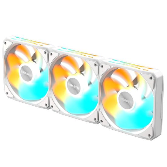 Obrázek GIGABYTE ventilátor EZ CHAIN RVS FAN 3- PACK, 3x120mm, bílá