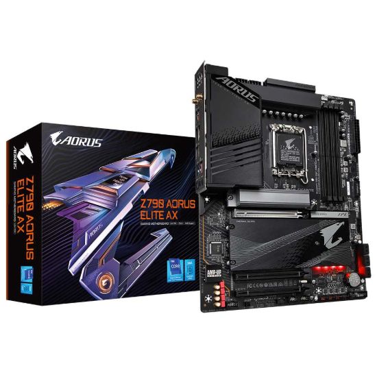 Obrázek GIGABYTE MB Sc LGA1700 Z790 AORUS ELITE AX, Intel Z790, 4xDDR5, 1xDP, 1xHDMI, WI- FI