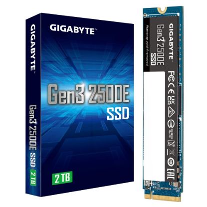 Obrázek GIGABYTE SSD 2TB 2500E, M.2 2280, PCI Gen3 NVMe