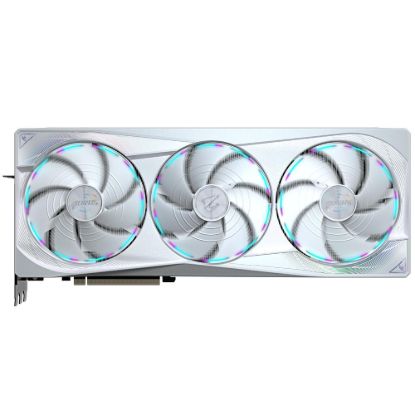 Obrázek BAZAR GIGABYTE VGA NVIDIA GeForce RTX 5080 MASTER ICE 16G, 16G GDDR7, 3xDP, 1xHDMI (POŠKOZENÝ OBAL)