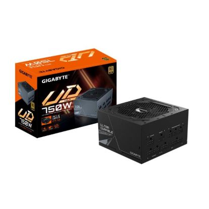 Obrázek BAZAR - GIGABYTE zdroj UD750GM PG5, 750W, 80+ Gold, 120mm fan - Po opravě (Komplet)