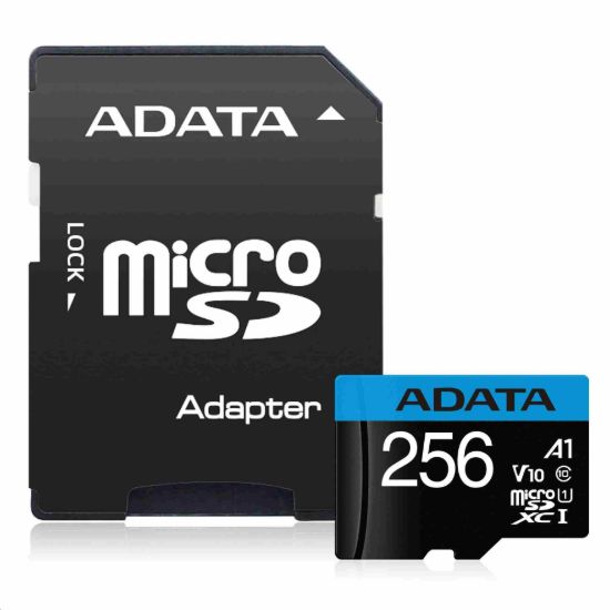 Obrázek ADATA MicroSDXC karta 64GB Premier UHS- I Class 10 + SD adaptér