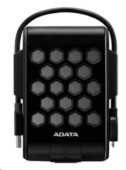 Obrázek ADATA Externí HDD 2TB 2, 5" USB 3.2, DashDrive™ Durable HD720, G- sensor, černý, (gumový, vodě/ nárazu odolný)