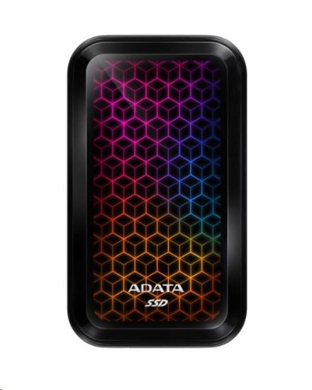 Obrázek ADATA External SSD 1TB SE770G USB 3.0 černá/ žlutá