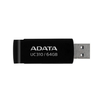 Obrázek ADATA Flash Disk 64GB UC310, USB 3.2, černá