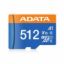 Obrázek ADATA MicroSDXC karta 512GB Premier UHS- I C10 V10 (R: 100/ W: 25 MB/ s) + SD adaptér