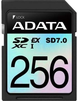 Obrázek ADATA SDXC karta 256GB Express, PCIe Gen3, UHS- I, C10, V30, (R: 800/ W: 700 MB/ s)