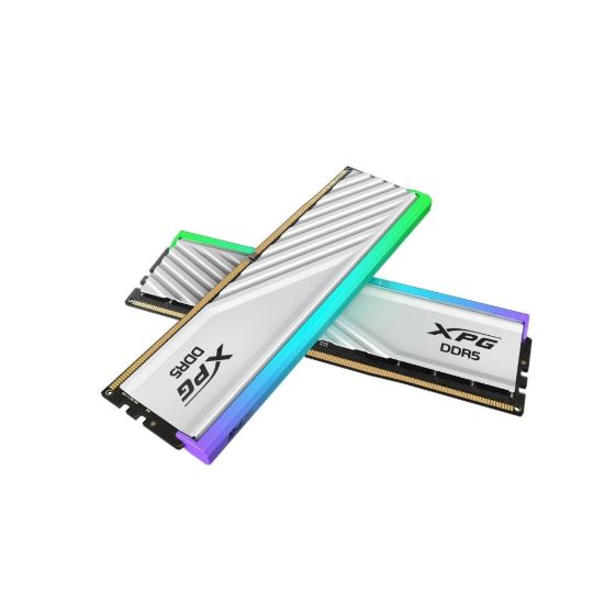 Obrázek ADATA XPG DIMM DDR5 48GB (Kit of 2) 6400MT/ s CL32 Lancer Blade RGB, Bílá