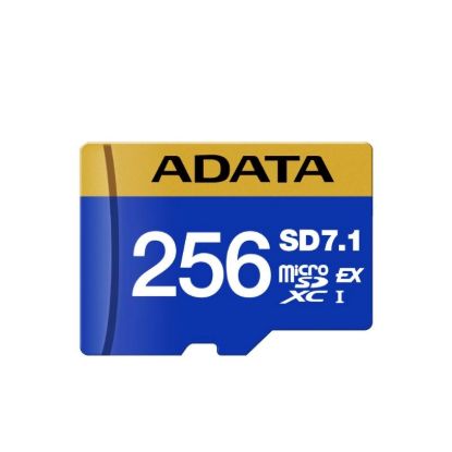 Obrázek ADATA MicroSDXC karta 256GB Premier Extreme SD7.1, U3, C10, V30 (R: 800/ W: 700 MB/ s)