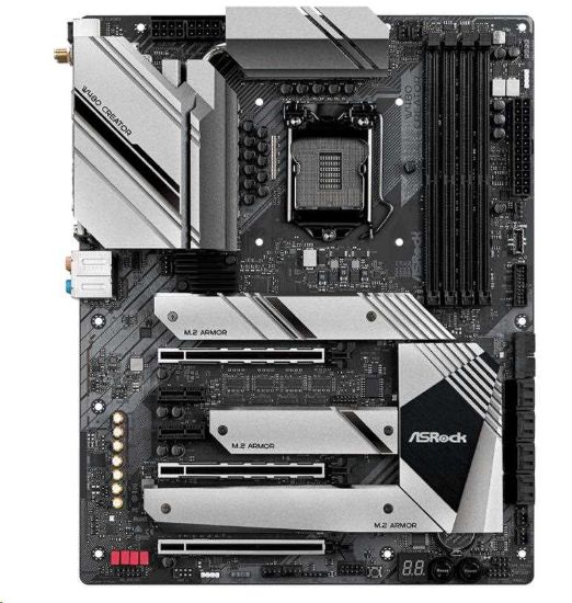 Obrázek ASRock MB Sc LGA1200 W480 CREATOR, Intel W480, 4xDDR4, HDMI
