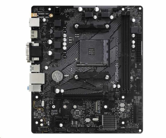 Obrázek ASRock MB Sc AM4 B550M- HDV, AMD B550, 2xDDR4, HDMI, DVI