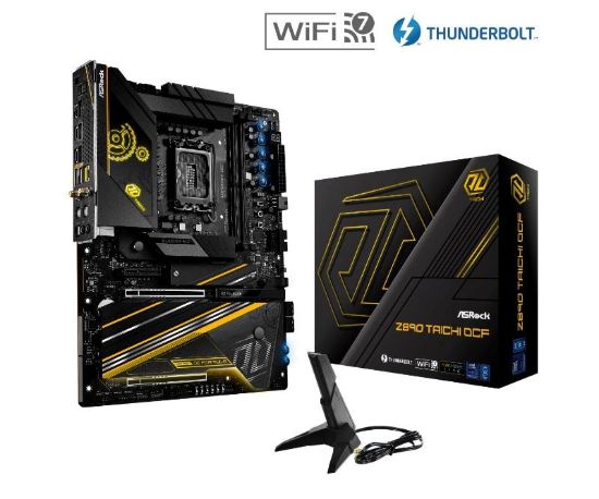 Obrázek ASRock MB Sc LGA1851 Z890 TAICHI OCF, Intel Z890, 4xDDR5, 2xThunderbolt, WI- FI