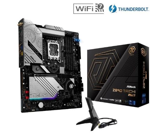 Obrázek ASRock MB Sc LGA1851 Z890 TAICHI LITE, Intel Z890, 4xDDR5, 1xHDMI, 2xThunderbolt, WI- FI