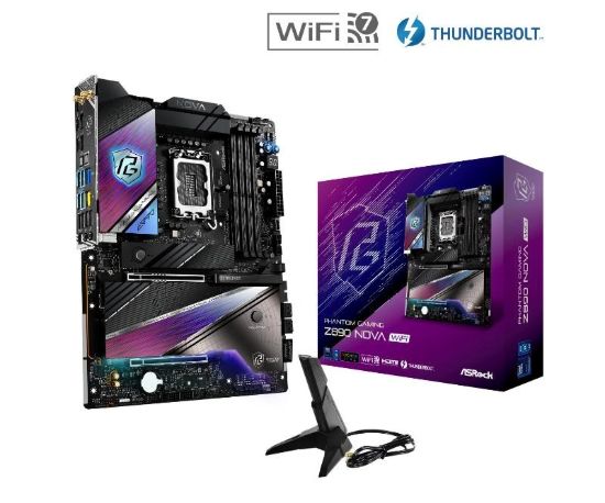 Obrázek ASRock MB Sc LGA1851 Z890 NOVA WIFI, Intel Z890, 4xDDR5, 1xDP, 1xHDMI, 2xThunderbolt, WI- FI