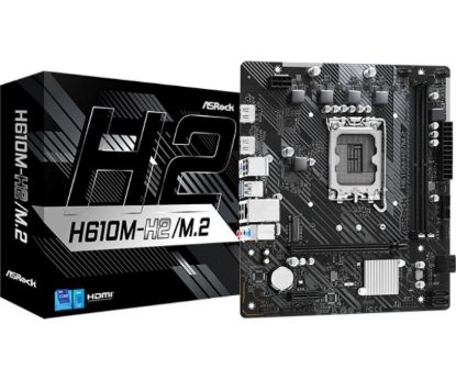 Obrázek ASRock MB Sc LGA1700 H610M- H2/ M.2, Intel H610, 2xDDR4, 2xHDMI, mATX