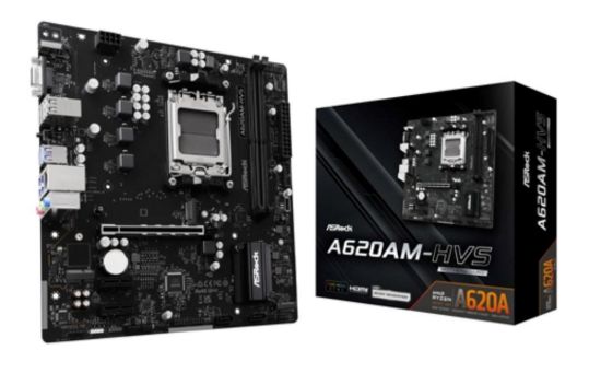 Obrázek ASRock MB Sc AM5 A620AM- HVS, AMD A620A, 2xDDR5, 1xHDMI