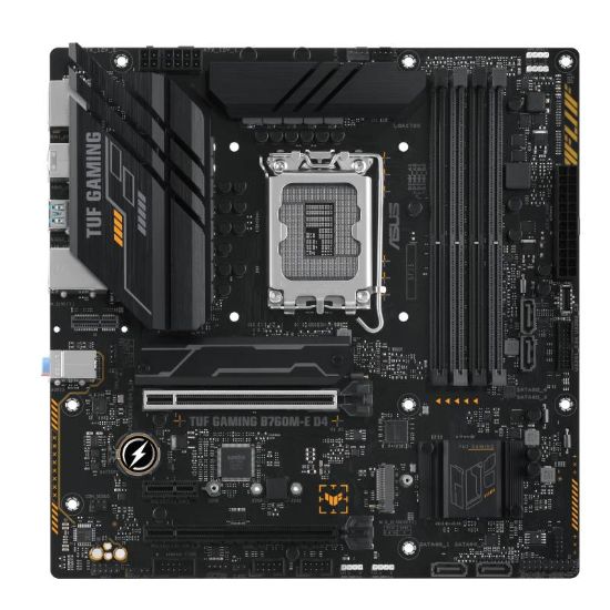 Obrázek ASUS MB Sc LGA1700 TUF GAMING B760M- E D4, Intel B760, 4xDDR4, 1xDP, 1xHDMI, mATX