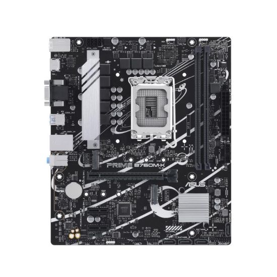 Obrázek ASUS MB Sc LGA1700 PRIME B760M- K, Intel B760, 2xDDR5, 1xHDMI, 1xVGA, mATX