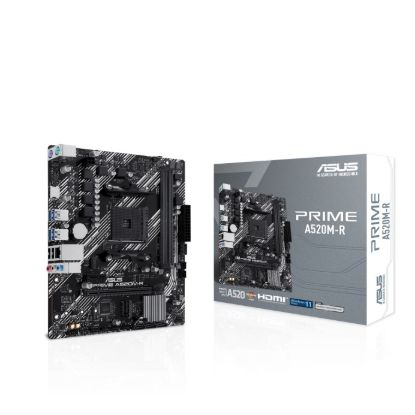 Obrázek ASUS MB Sc AM4 PRIME A520M- R, AMD A520, 2xDDR4, 1xHDMI, mATX