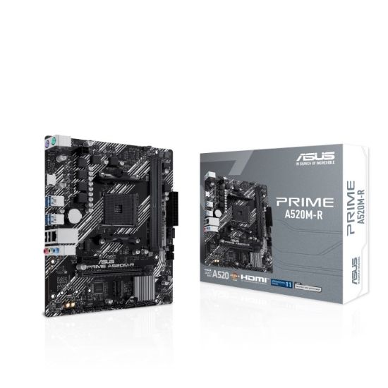 Obrázek ASUS MB Sc AM4 PRIME A520M- R, AMD A520, 2xDDR4, 1xHDMI, mATX