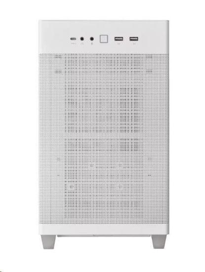 Obrázek BAZAR - ASUS case AP201 PRIME CASE TG WHITE, Mini Tower, bílá - Rozbaleno (Komplet)