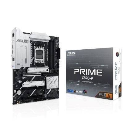 Obrázek ASUS MB Sc AM5 PRIME X870- P, AMD X870, 4xDDR5, 1xHDMI, 2xThunderbolt