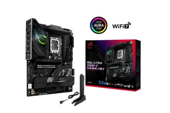 Obrázek ASUS MB Sc LGA1851 ROG STRIX Z890- F GAMING WIFI, Intel Z890, 4xDDR5, 1xDP, 1xHDMI, 2xThunderbolt, WI- FI, ATX