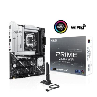 Obrázek ASUS MB Sc LGA1851 PRIME Z890- P WIFI, Intel Z890, 4xDDR5, 1xDP, 1xHDMI, 1xThunderbolt, WI- FI, ATX