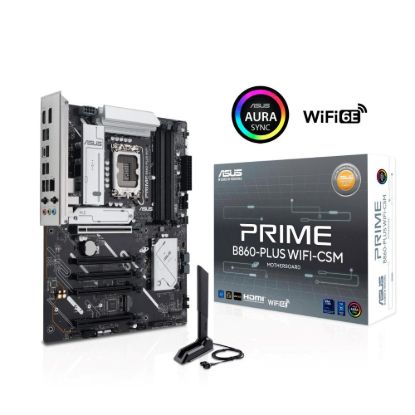 Obrázek ASUS MB Sc LGA1851 PRIME B860- PLUS WIFI, Intel B860, 4xDDR5, 1xDP, 1xHDMI, WiFi, ATX