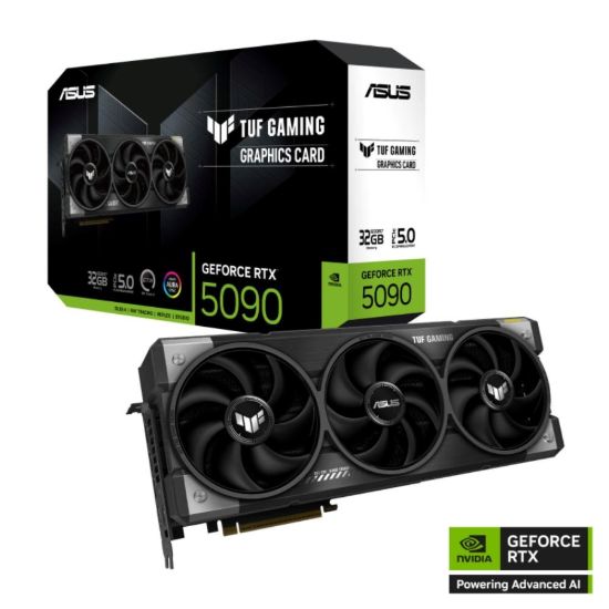 Obrázek ASUS VGA NVIDIA GeForce RTX 5090 TUF GAMING 32GB, 32GB GDDR7, 3xDP, 2xHDMI