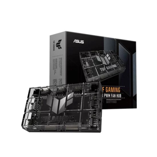 Obrázek ASUS TUF GAMING ARGB FAN HUB, 6x ARGB Fan, 2x SATA, černá